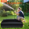 VEVOR Water Tank Bladder Portable Rainwater Bag 63 Gal PVC Collapsible Black - Default